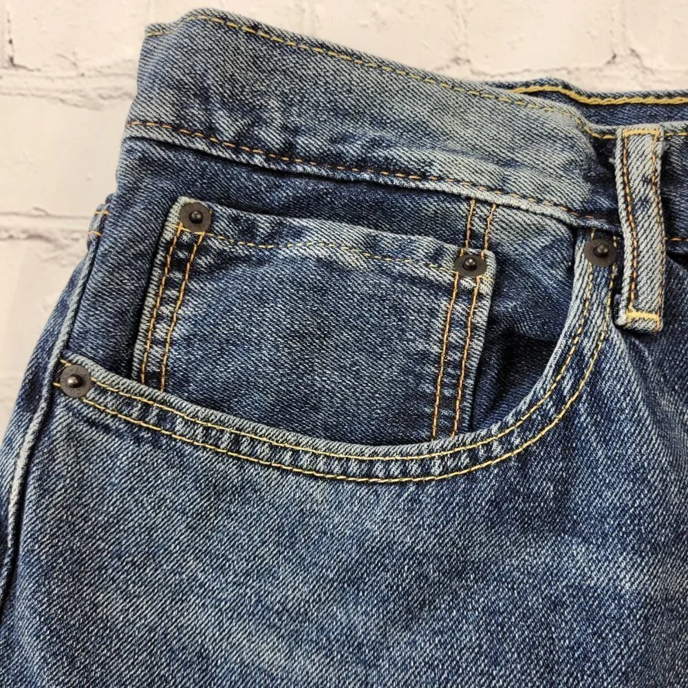 ✅ Levi's Men's 559 Relaxed Straight Jeans 100% cotton waist 36 inseam  30